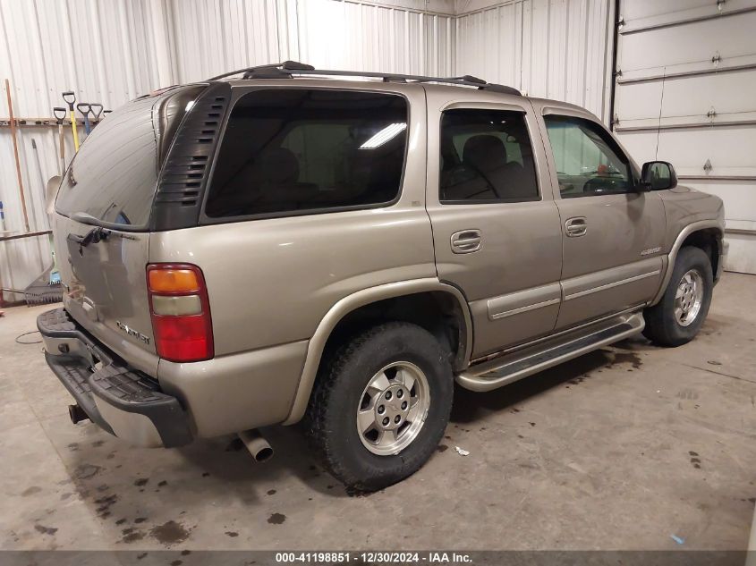 2003 Chevrolet Tahoe K1500 VIN: 1GNEK13Z53J284912 Lot: 41198851