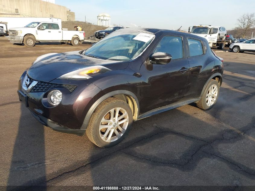 2016 Nissan Juke S/Sv/Sl/Nismo VIN: JN8AF5MR7GT606207 Lot: 41198888