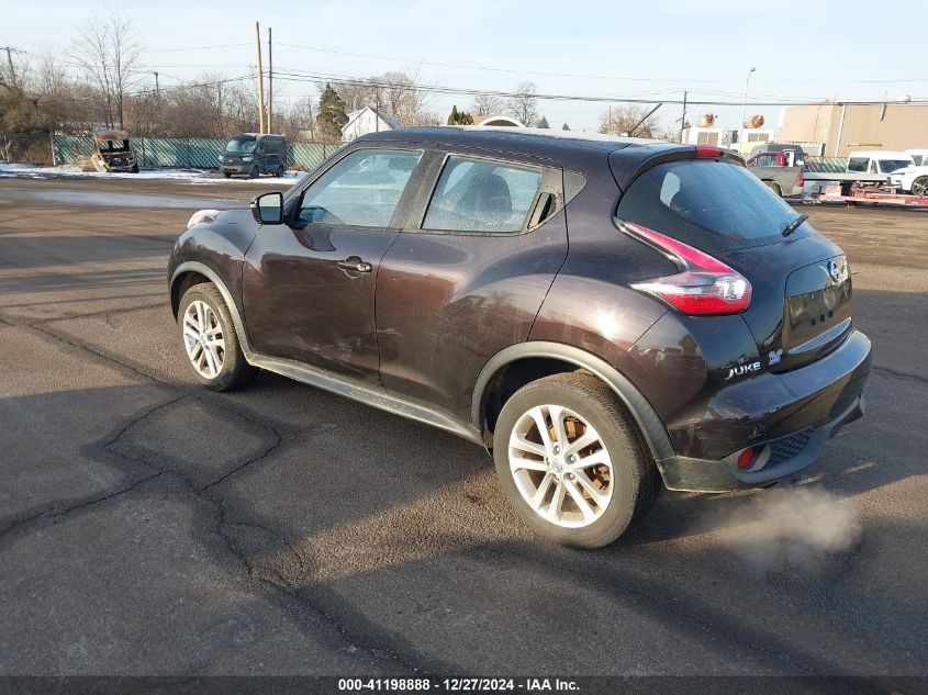 2016 Nissan Juke S/Sv/Sl/Nismo VIN: JN8AF5MR7GT606207 Lot: 41198888