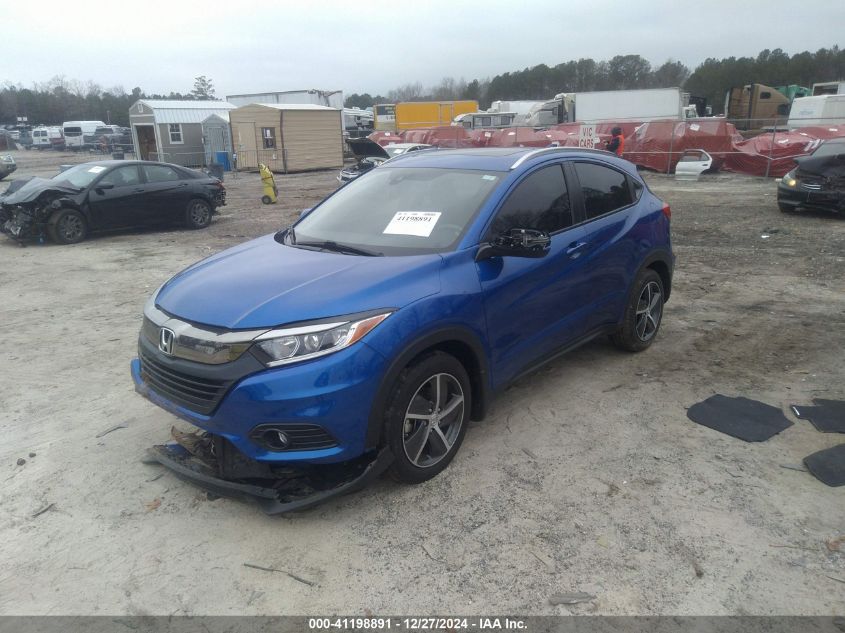 2022 Honda Hr-V 2Wd Ex VIN: 3CZRU5H54NM715063 Lot: 41198891