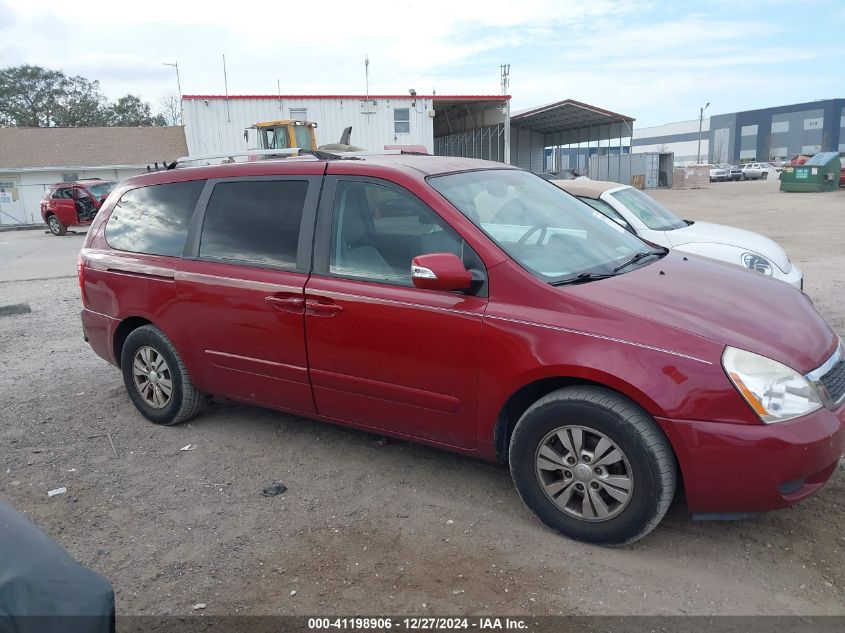 2012 Kia Sedona Lx VIN: KNDMG4C7XC6478067 Lot: 41198906