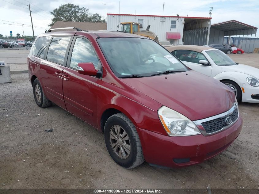 2012 Kia Sedona Lx VIN: KNDMG4C7XC6478067 Lot: 41198906