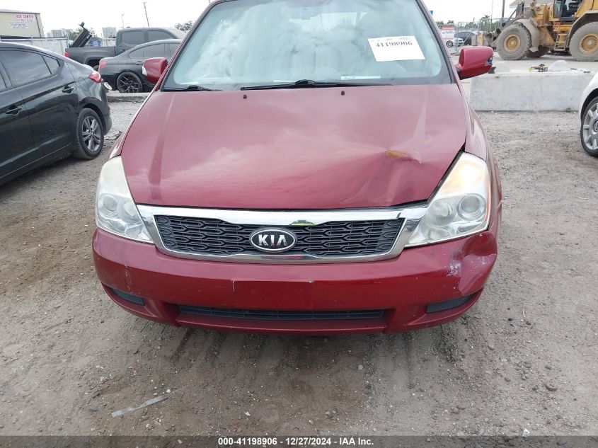 2012 Kia Sedona Lx VIN: KNDMG4C7XC6478067 Lot: 41198906