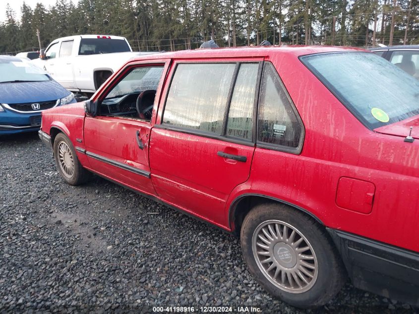 1994 Volvo 940 VIN: YV1JS8619R1177970 Lot: 41198916