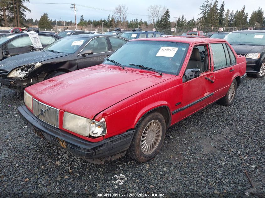 1994 Volvo 940 VIN: YV1JS8619R1177970 Lot: 41198916