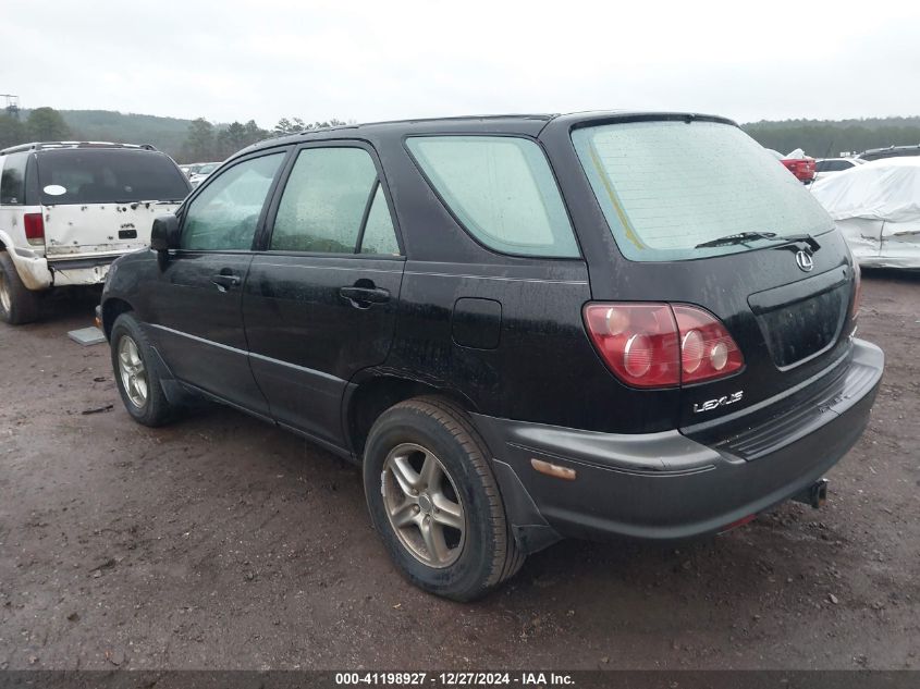 1999 Lexus Rx 300 VIN: JT6GF10U0X0033278 Lot: 41198927