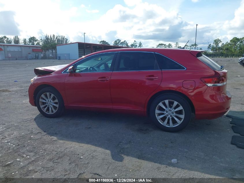 2013 Toyota Venza Le VIN: 4T3ZA3BB5DU080109 Lot: 41198936