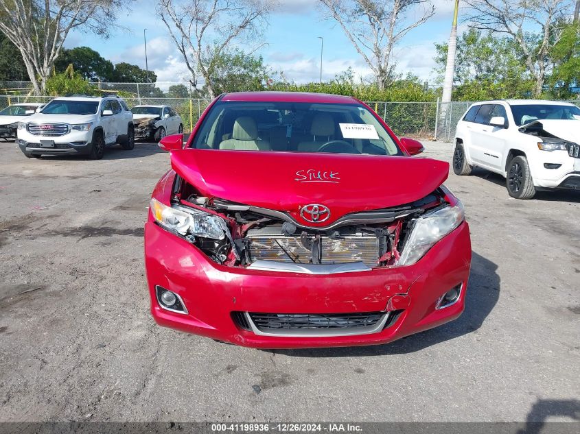 2013 Toyota Venza Le VIN: 4T3ZA3BB5DU080109 Lot: 41198936