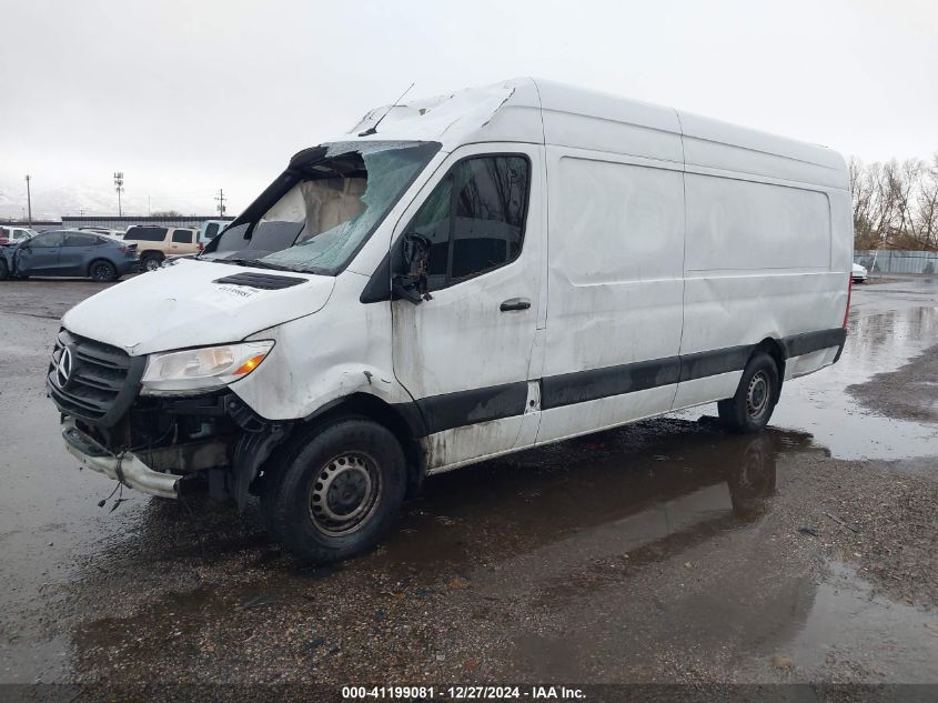 2023 Mercedes-Benz Sprinter 2500 High Roof 4-Cyl Diesel Ho VIN: W1Y4NDHY3PT155389 Lot: 41199081