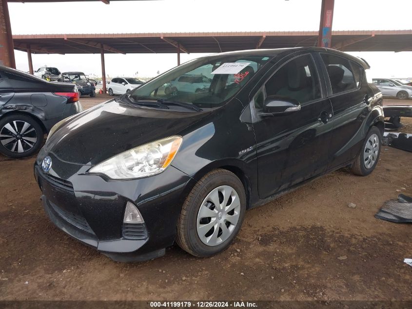 2013 Toyota Prius C One VIN: JTDKDTB38D1056760 Lot: 41199179