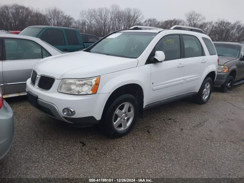 2008 Pontiac Torrent VIN: 2CKDL43F986279945 Lot: 41199181