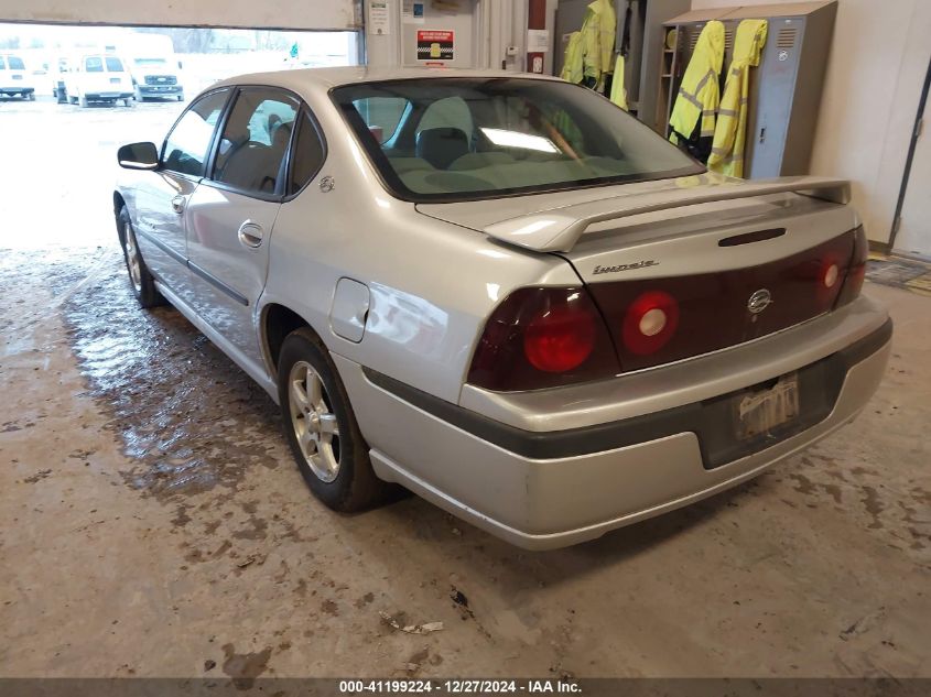 2004 Chevrolet Impala VIN: 2G1WF52E249130722 Lot: 41199224