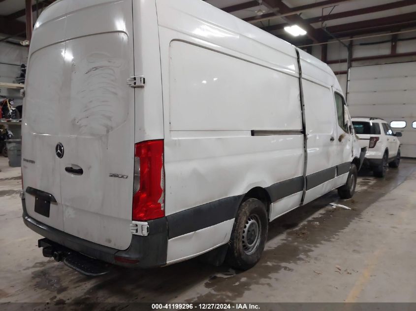 2020 Mercedes-Benz Sprinter 2500 High Roof I4 VIN: W1Y40CHY1LT037120 Lot: 41199296