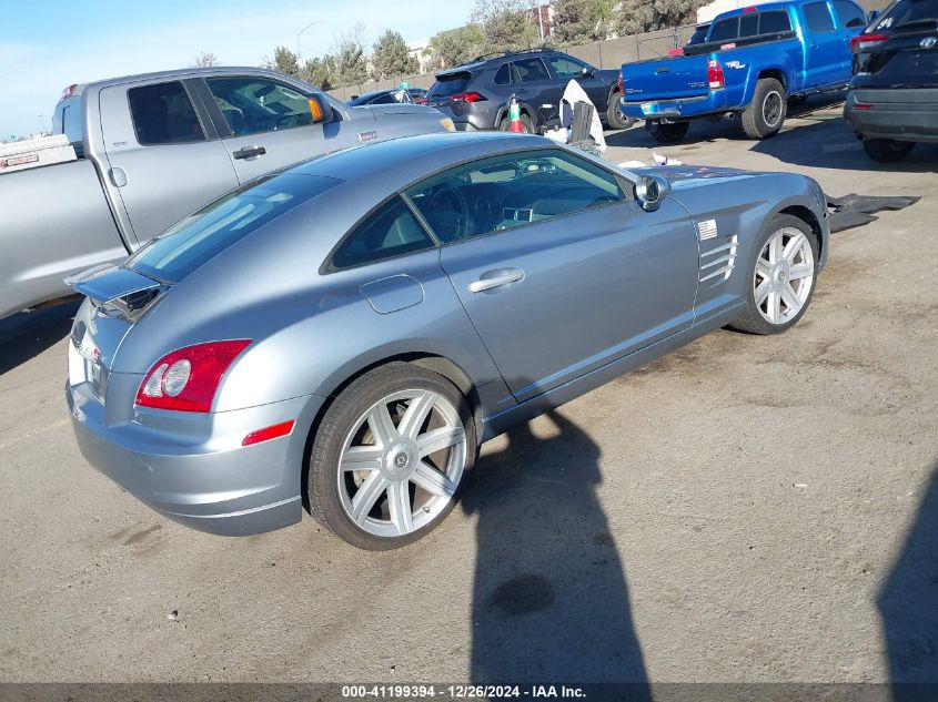 2004 Chrysler Crossfire VIN: 1C3AN69LX4X004161 Lot: 41199394