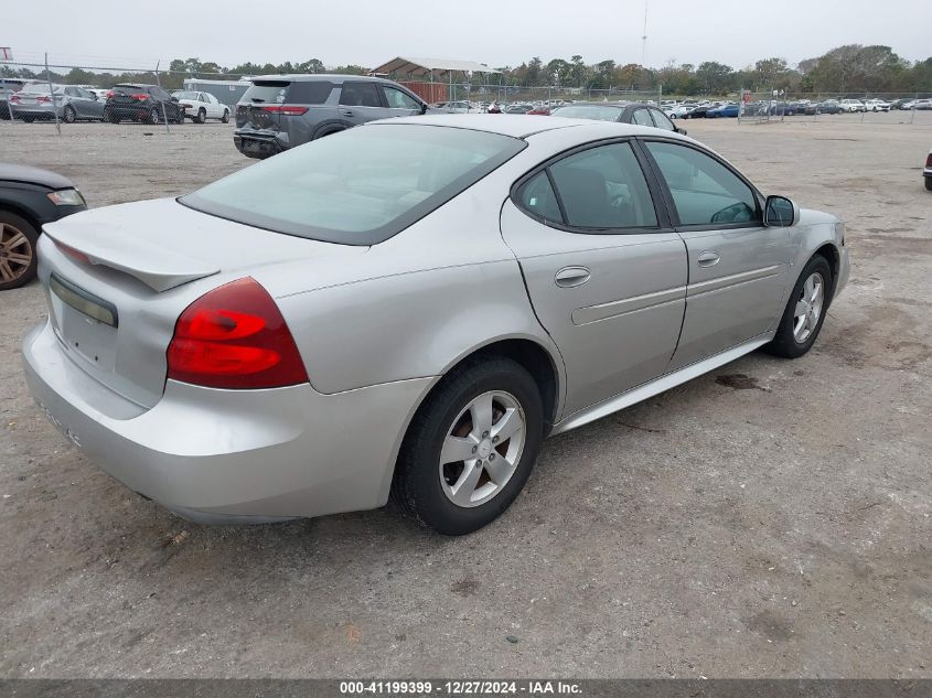 2008 Pontiac Grand Prix VIN: 2G2WP552381147821 Lot: 41199399