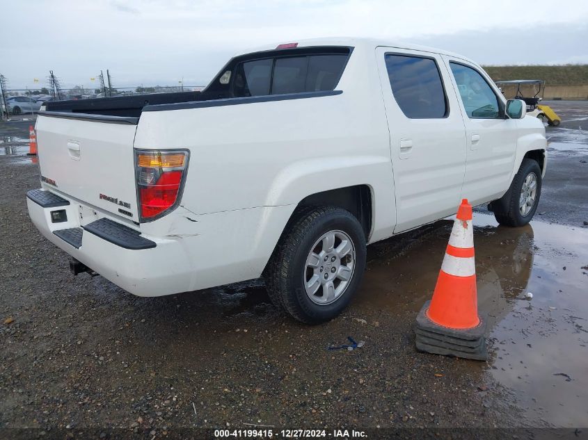 2006 Honda Ridgeline Rtl VIN: 2HJYK16596H529291 Lot: 41199415