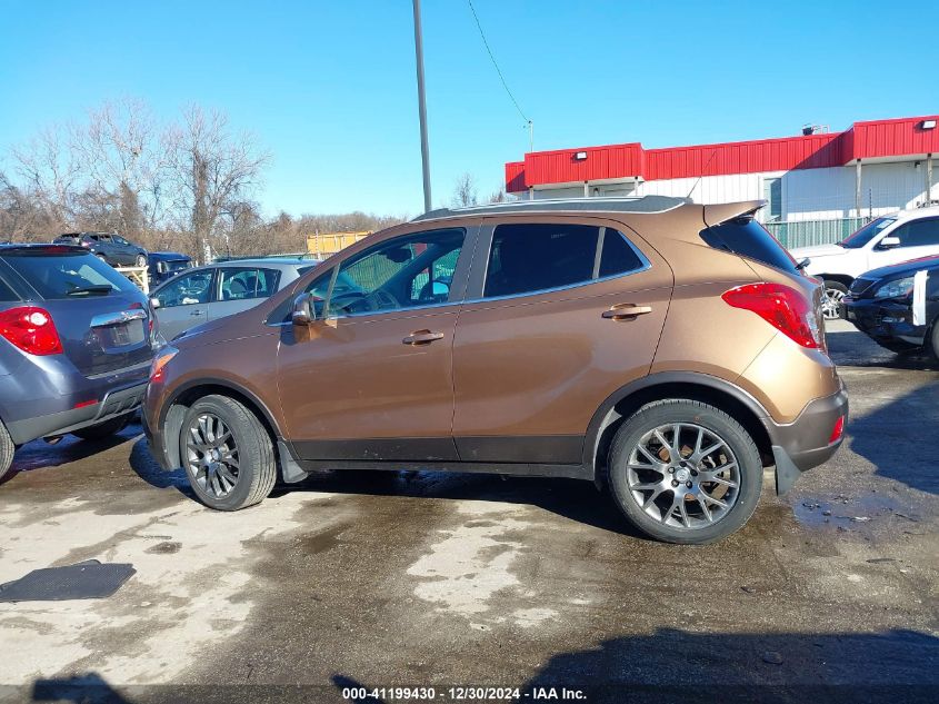 2016 Buick Encore Sport Touring VIN: KL4CJ2SM2GB578602 Lot: 41199430