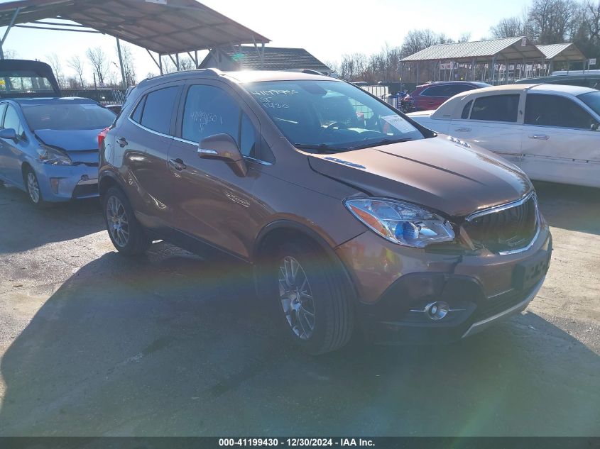 2016 Buick Encore Sport Touring VIN: KL4CJ2SM2GB578602 Lot: 41199430