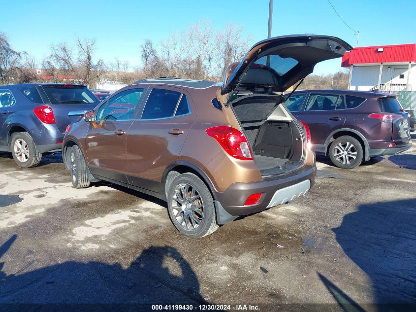 2016 Buick Encore Sport Touring VIN: KL4CJ2SM2GB578602 Lot: 41199430