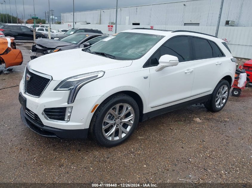 2021 Cadillac Xt5 Awd Sport VIN: 1GYKNGRS3MZ117574 Lot: 41199448