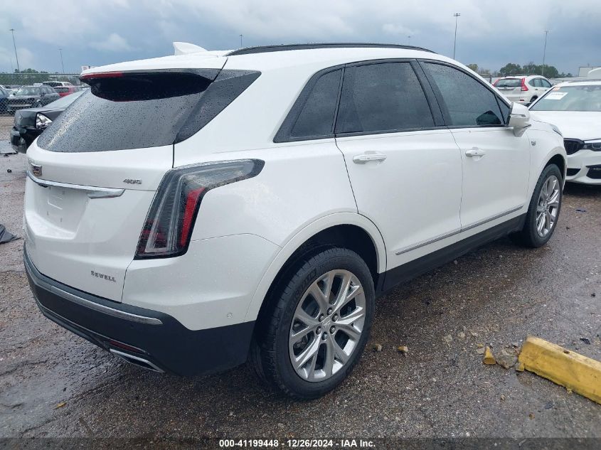 2021 Cadillac Xt5 Awd Sport VIN: 1GYKNGRS3MZ117574 Lot: 41199448