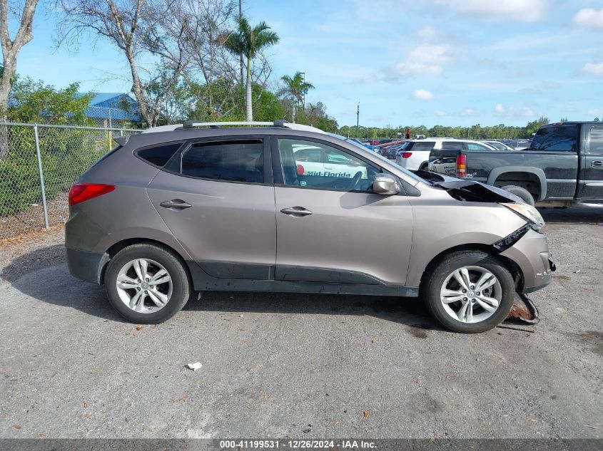 2013 Hyundai Tucson Gls VIN: KM8JU3ACXDU671849 Lot: 41199531