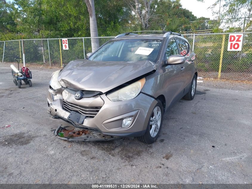 2013 Hyundai Tucson Gls VIN: KM8JU3ACXDU671849 Lot: 41199531