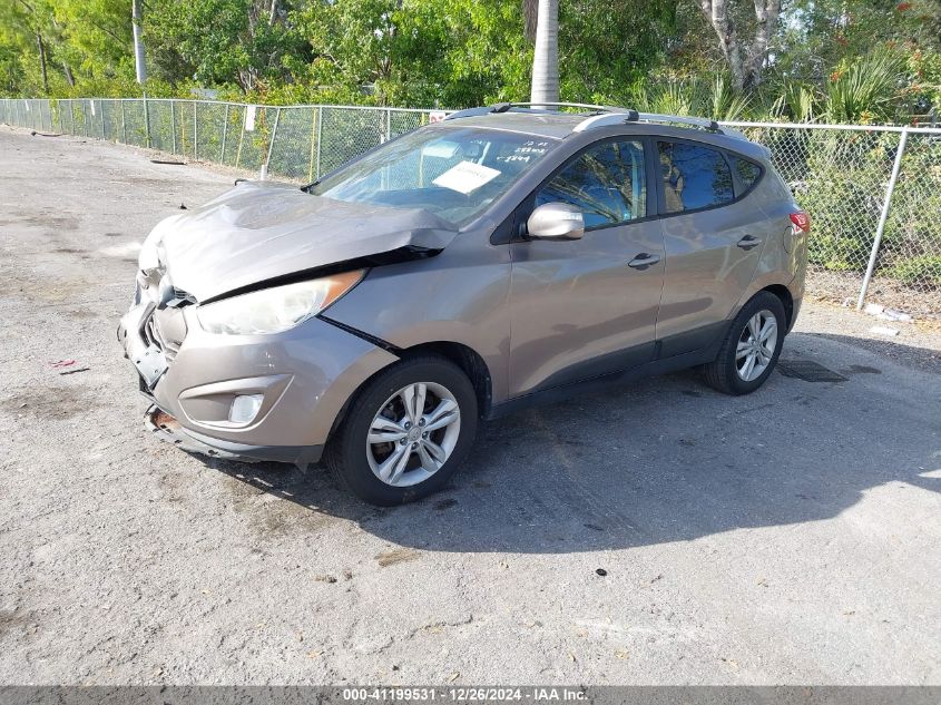 2013 Hyundai Tucson Gls VIN: KM8JU3ACXDU671849 Lot: 41199531