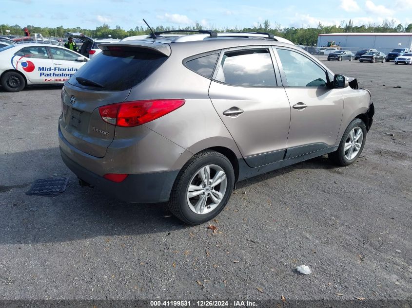 2013 Hyundai Tucson Gls VIN: KM8JU3ACXDU671849 Lot: 41199531