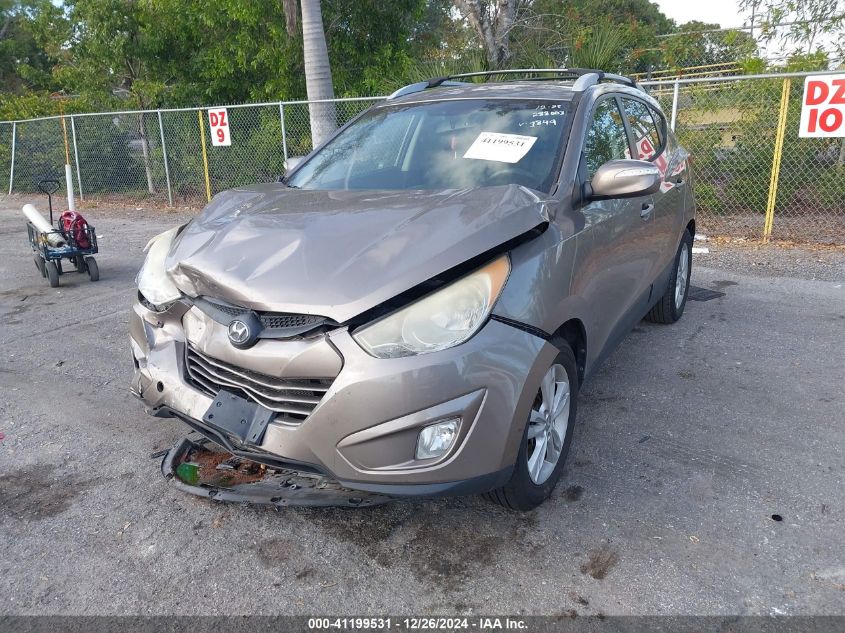 2013 Hyundai Tucson Gls VIN: KM8JU3ACXDU671849 Lot: 41199531