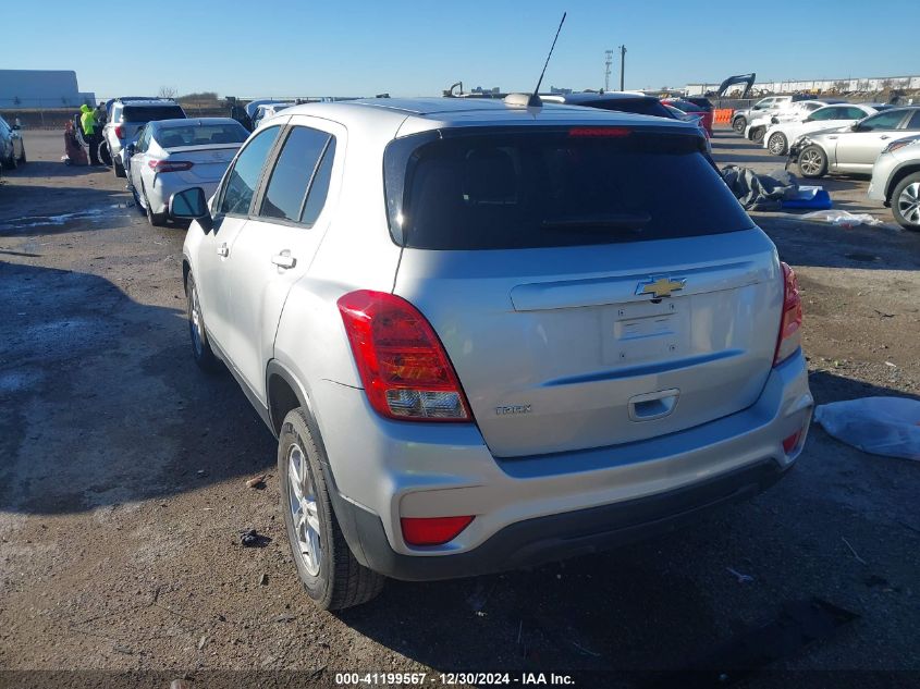 2019 Chevrolet Trax Ls VIN: 3GNCJKSB5KL218159 Lot: 41199567