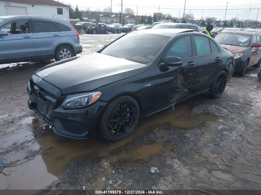 2017 Mercedes-Benz Amg C 43 4Matic VIN: 55SWF6EB7HU188887 Lot: 41199579