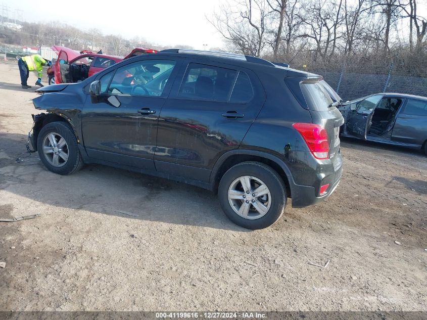 2022 Chevrolet Trax Awd Lt VIN: KL7CJPSM8NB507935 Lot: 41199616