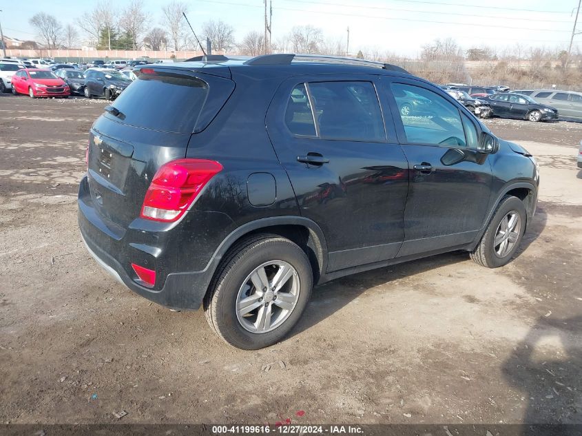 2022 Chevrolet Trax Awd Lt VIN: KL7CJPSM8NB507935 Lot: 41199616