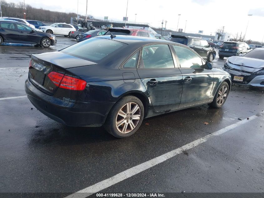 2010 Audi A4 2.0T Premium VIN: WAUAFAFL6AN051143 Lot: 41199628