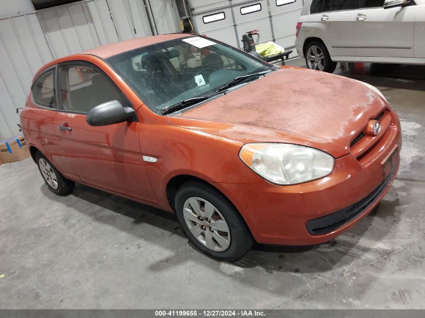 2008 Hyundai Accent Gs VIN: KMHCM36C88U091734 Lot: 41199655