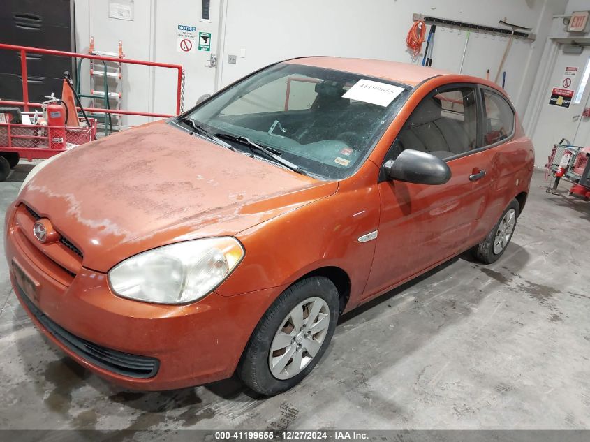 2008 Hyundai Accent Gs VIN: KMHCM36C88U091734 Lot: 41199655