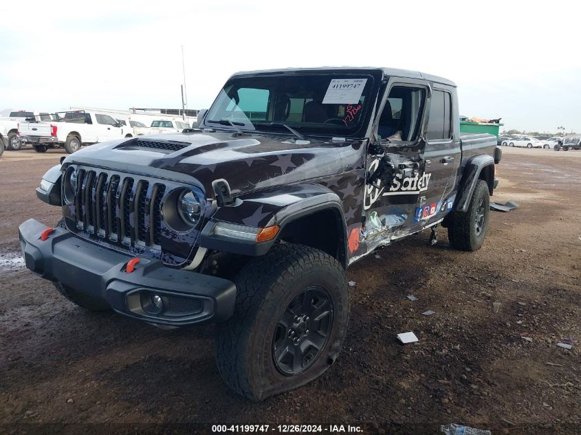 2020 Jeep Gladiator Mojave 4X4 VIN: 1C6JJTEG0LL202422 Lot: 41199747