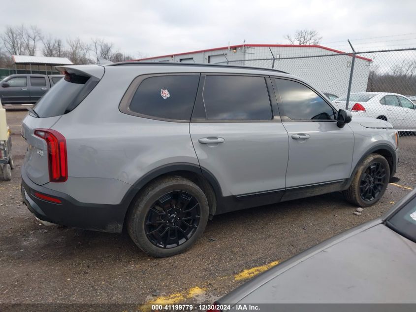 2022 Kia Telluride Ex VIN: 5XYP3DHC4NG319222 Lot: 41199779