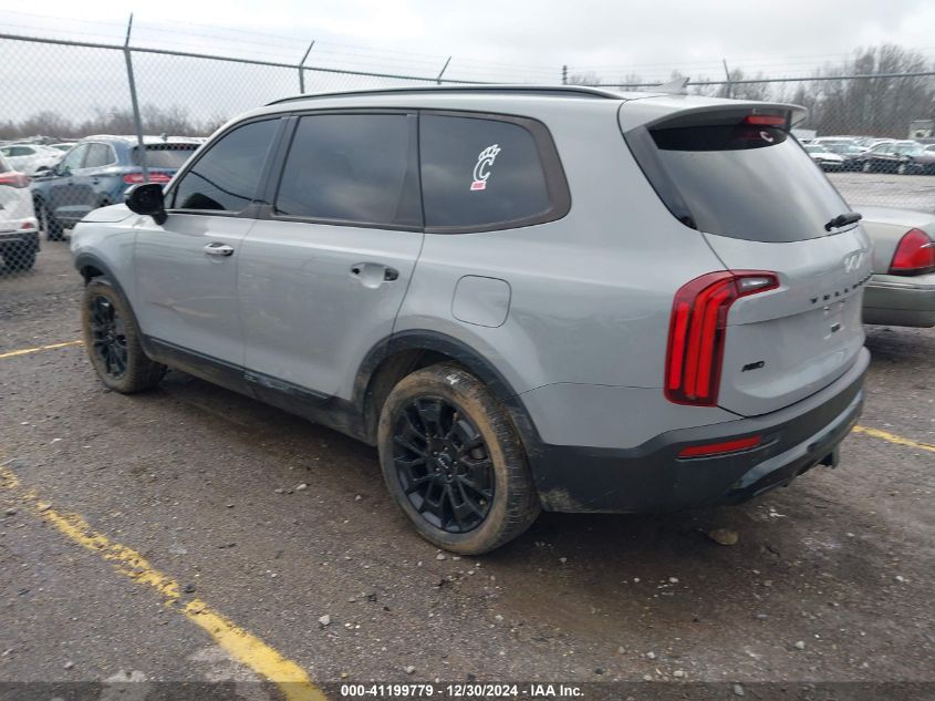 2022 Kia Telluride Ex VIN: 5XYP3DHC4NG319222 Lot: 41199779