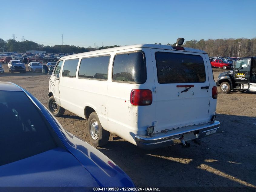 1996 Dodge Ram Wagon B3500 VIN: 2B5WB35Z5TK183176 Lot: 41199939