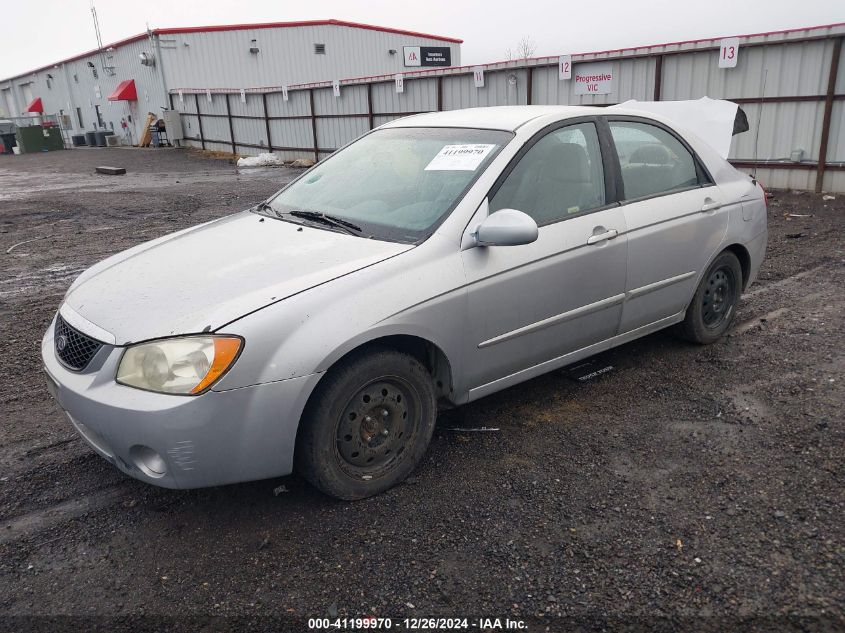 2006 Kia Spectra Ex/Lx/Sx VIN: KNAFE121465333222 Lot: 41199970