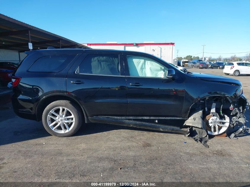 2022 Dodge Durango Gt Plus Awd VIN: 1C4RDJDG9NC219375 Lot: 41199979