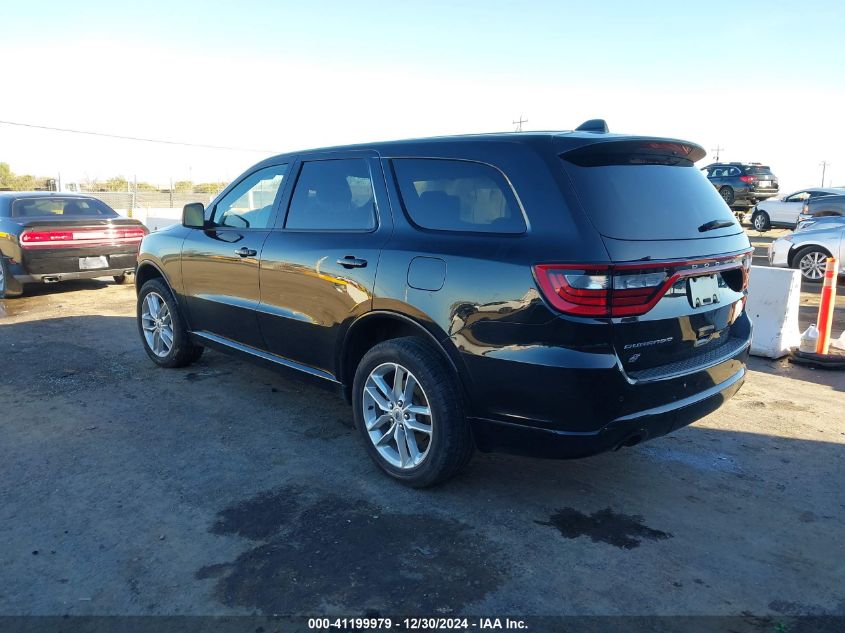 2022 Dodge Durango Gt Plus Awd VIN: 1C4RDJDG9NC219375 Lot: 41199979