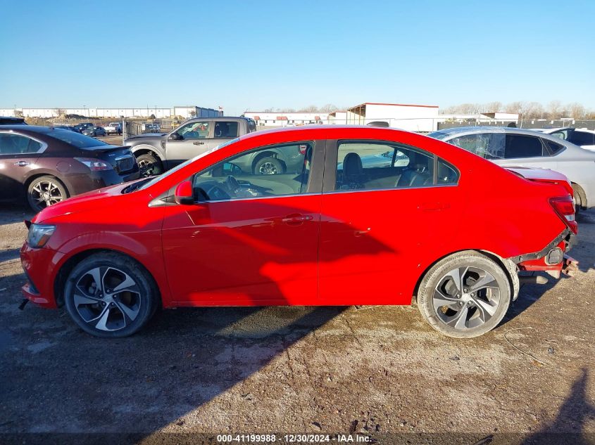 2020 Chevrolet Sonic Fwd Premier VIN: 1G1JF5SB5L4112958 Lot: 41199988