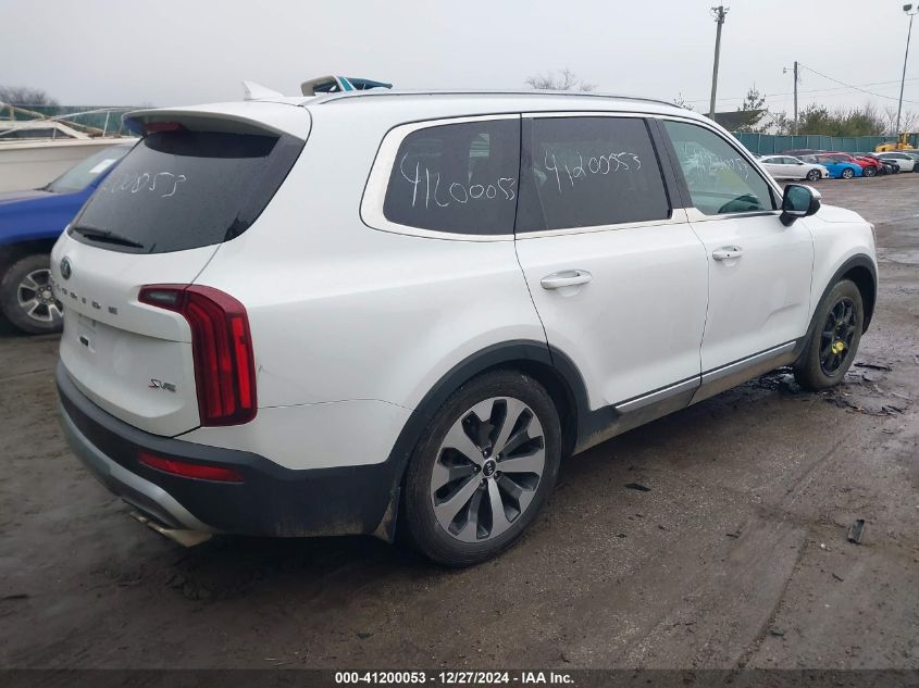 2020 Kia Telluride S VIN: 5XYP6DHC1LG095315 Lot: 41200053