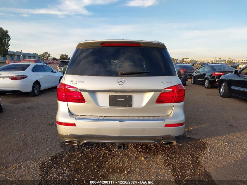 2016 Mercedes-Benz Gl 450 4Matic VIN: 4JGDF6EE5GA647243 Lot: 41200117