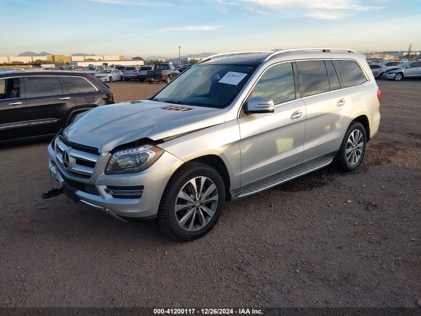 2016 Mercedes-Benz Gl 450 4Matic VIN: 4JGDF6EE5GA647243 Lot: 41200117