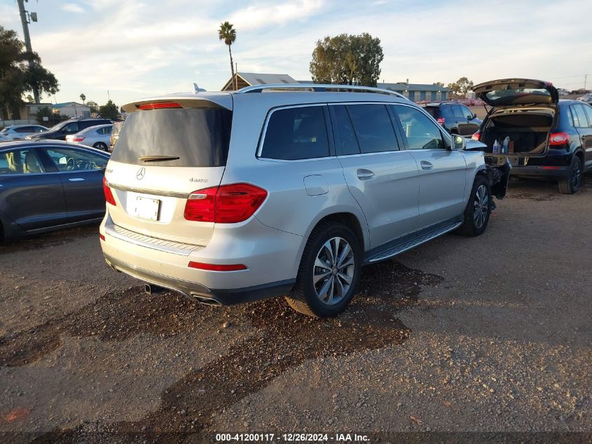 2016 Mercedes-Benz Gl 450 4Matic VIN: 4JGDF6EE5GA647243 Lot: 41200117