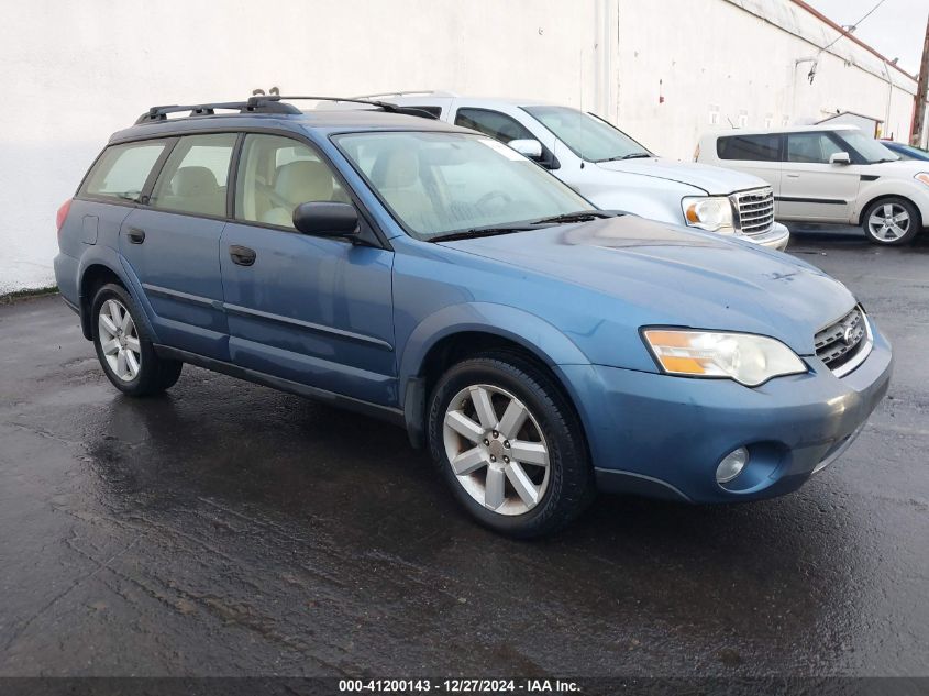 2007 Subaru Outback 2.5I/2.5I Basic/2.5I L.l. Bean Edition VIN: 4S4BP61C977345671 Lot: 41200143